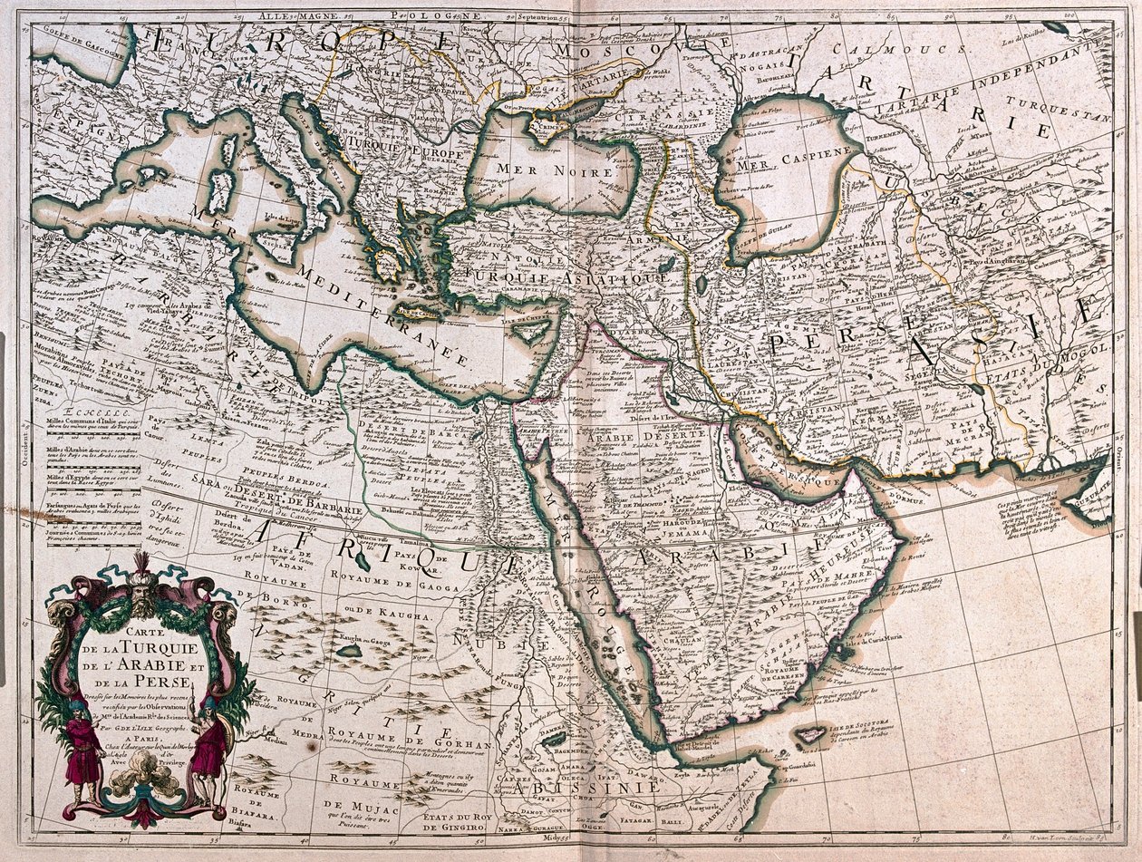 Turquie - Arabie et Iran - par A - Alexis Hubert Jaillot