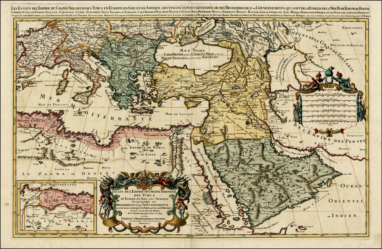Carte de 1692 de l