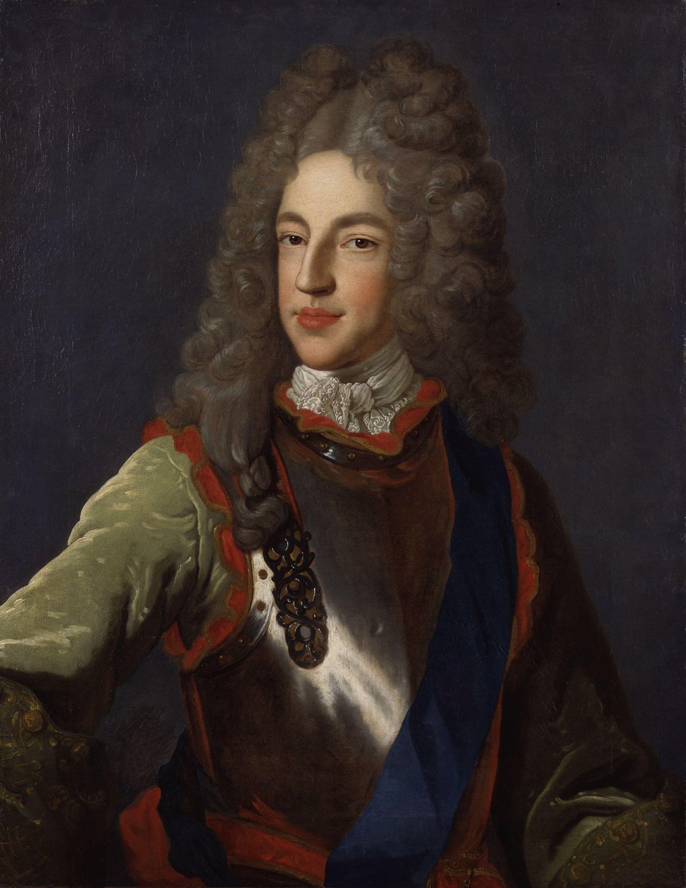 Portrait de James Francis Edward Stuart (1688-1766) - Alexis Simon Belle