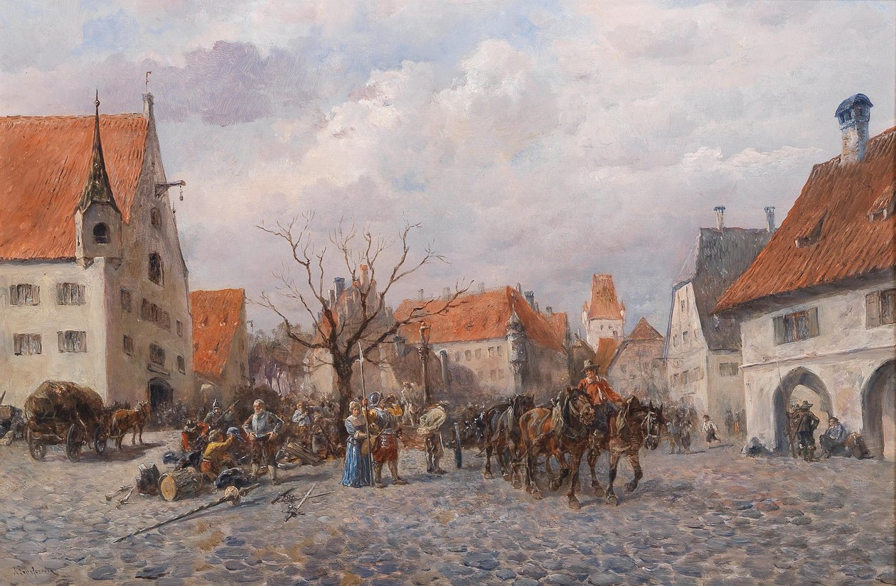 La ville assiégée - Alfred Friedlander