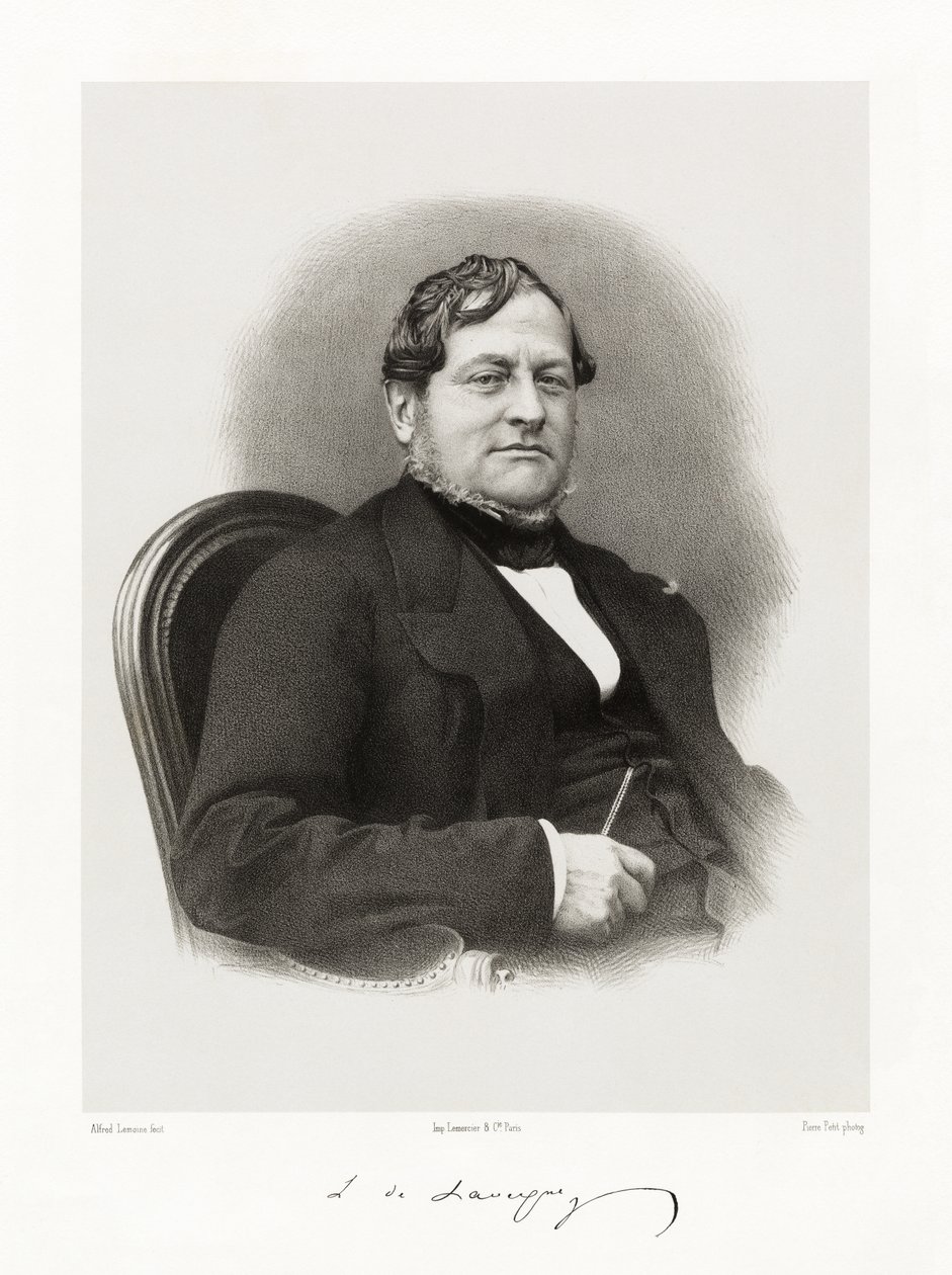 Léonce Guilhaud de Lavergne - Alfred Lemoine