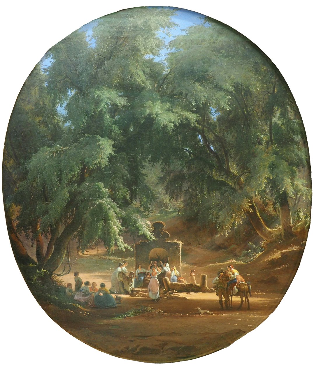 Au puits forestier - Alfred von Schüssler