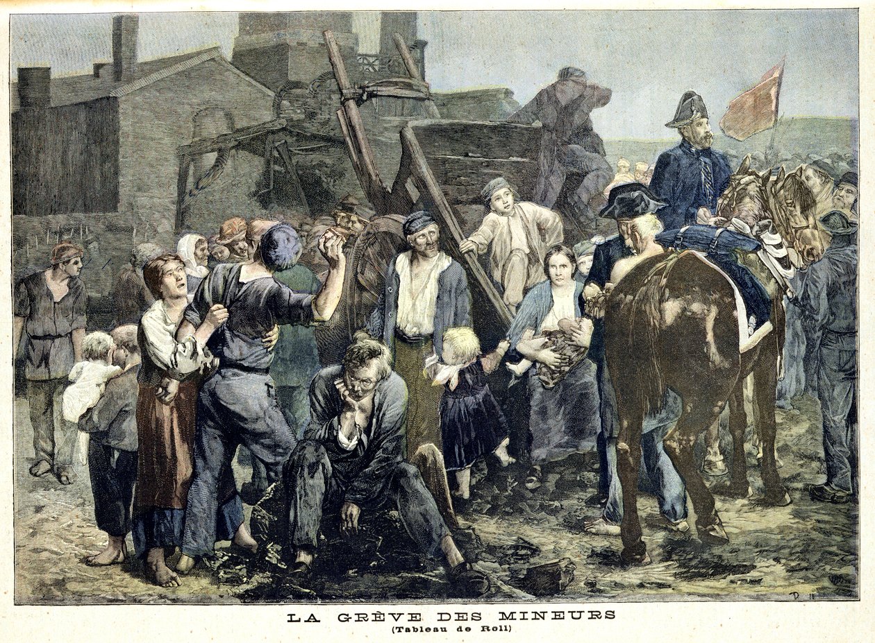 La Grève des Mineurs à Carmaux, de 