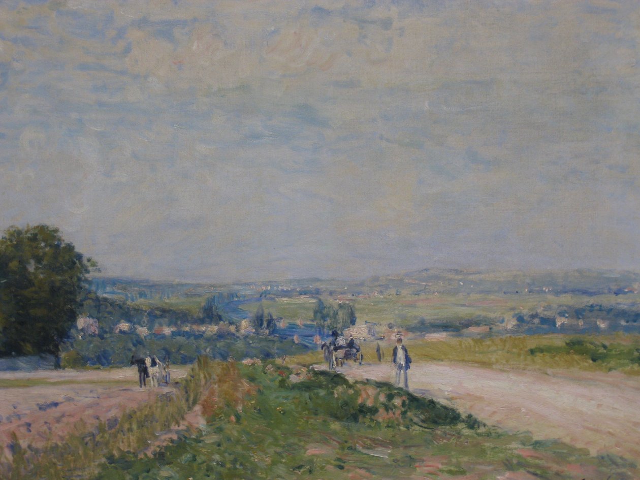 Le Chemin de Montbuisson à Louveciennes - Alfred Sisley