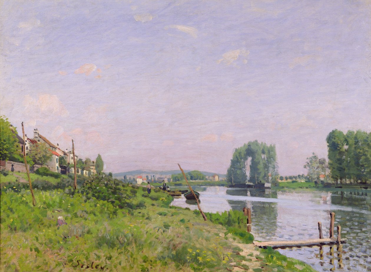 Île Saint-Denis, 1872 - Alfred Sisley