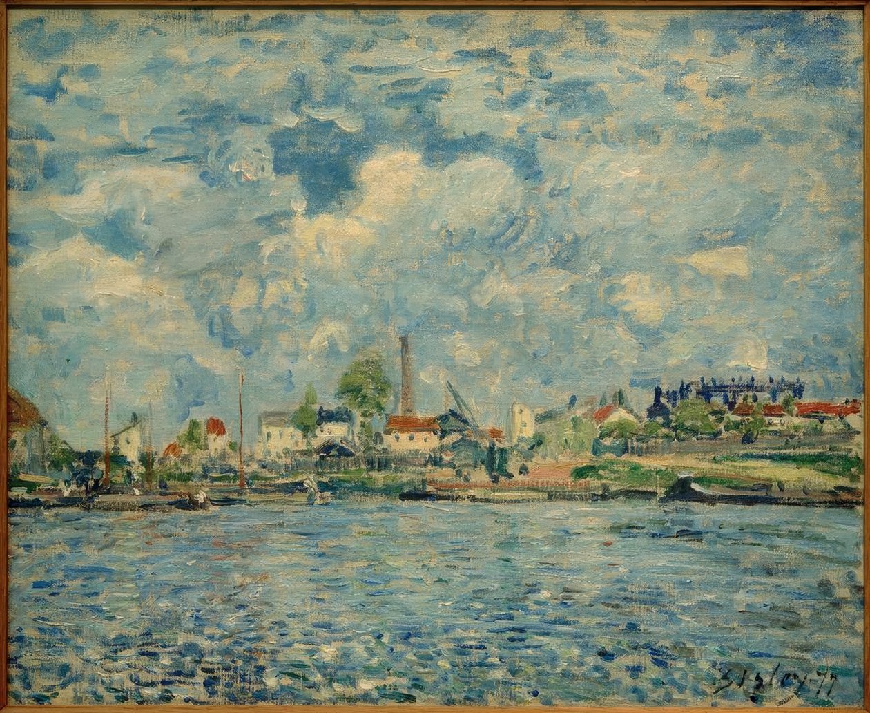 La Seine au point du jour - Alfred Sisley