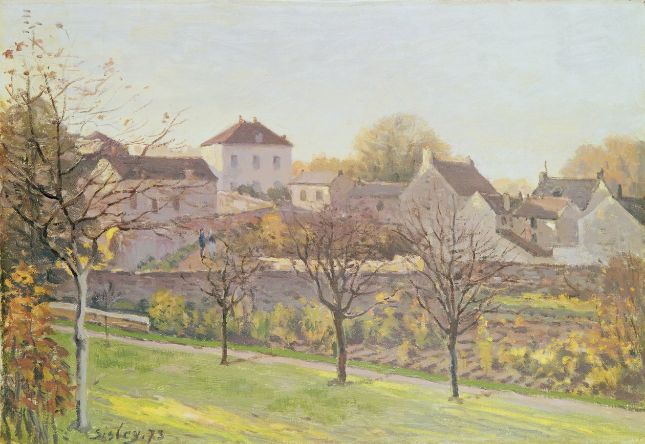 Le dernier rayon de soleil, 1873 - Alfred Sisley