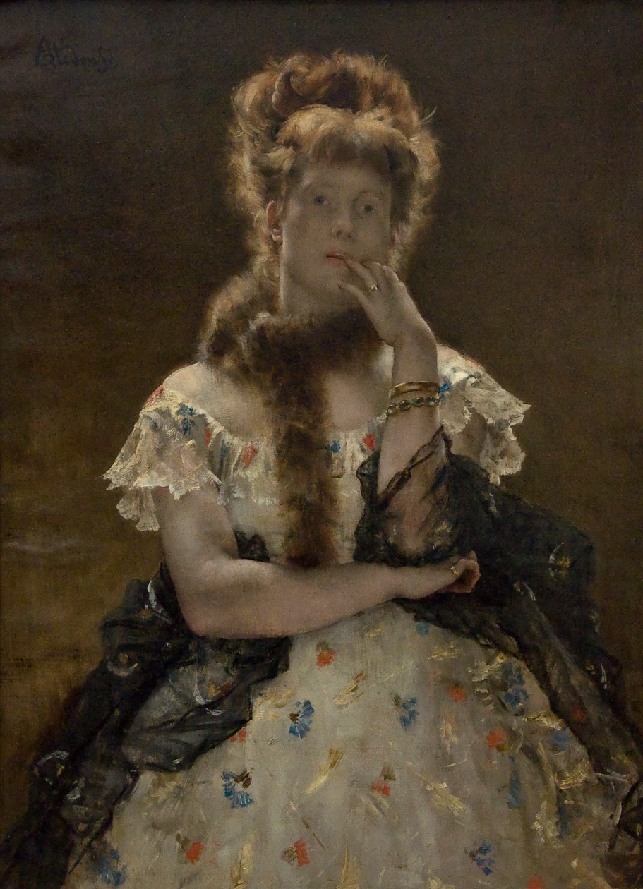 Le sphinx parisien - Alfred Emile Stevens