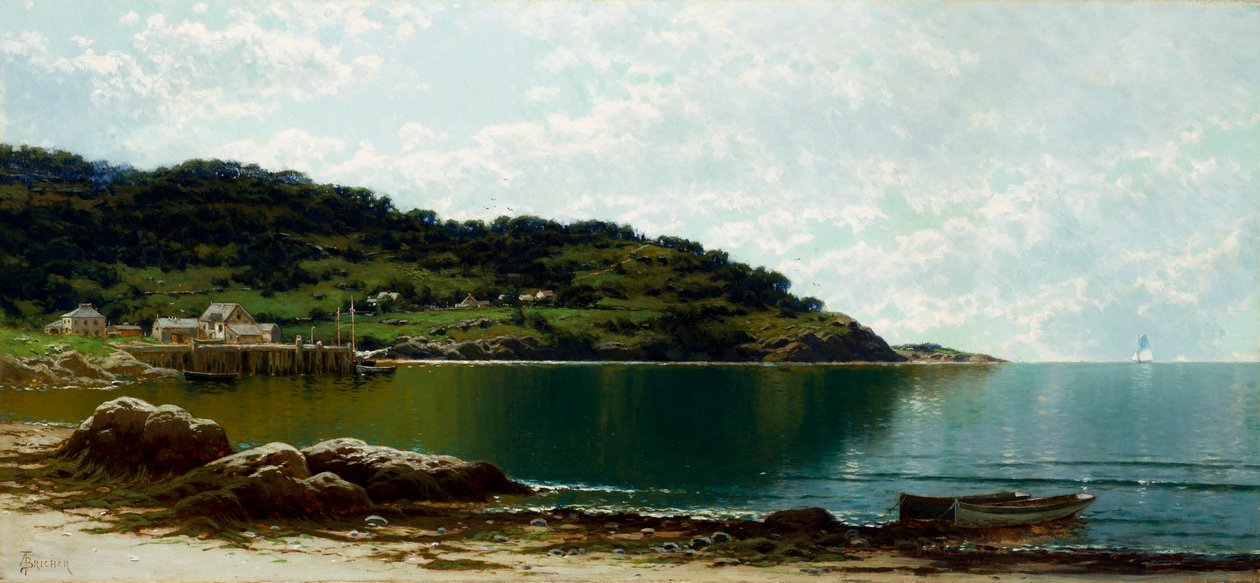 Le long de la côte du Maine - Alfred Thompson Bricher