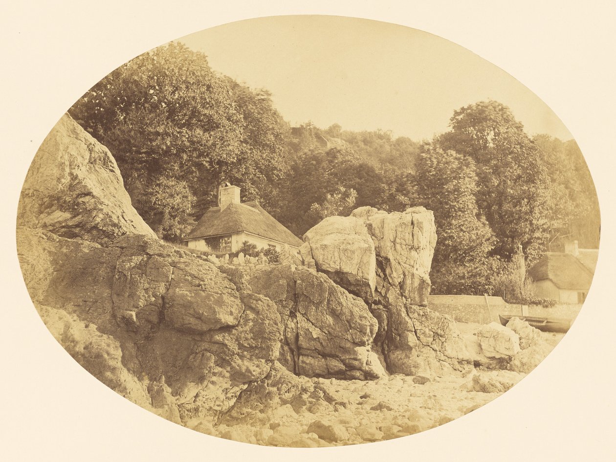 Babbicombe, depuis la plage - Alfred Batson