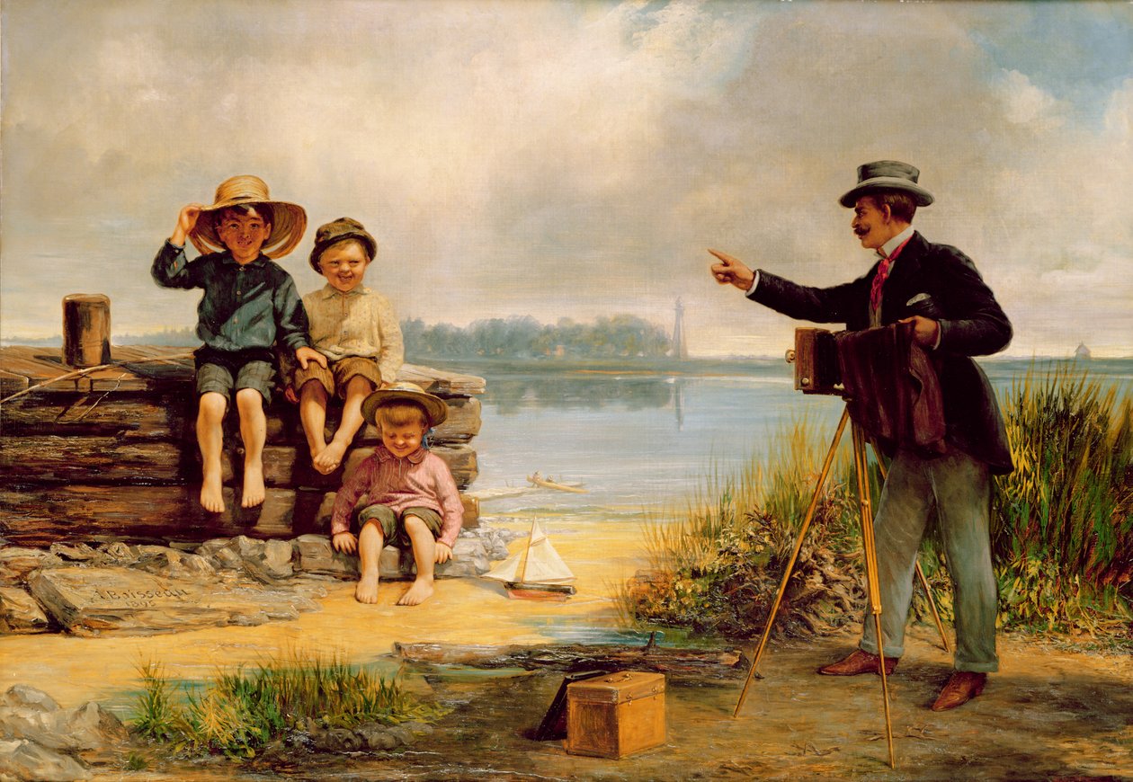 Le photographe, 1895 - Alfred Boisseau