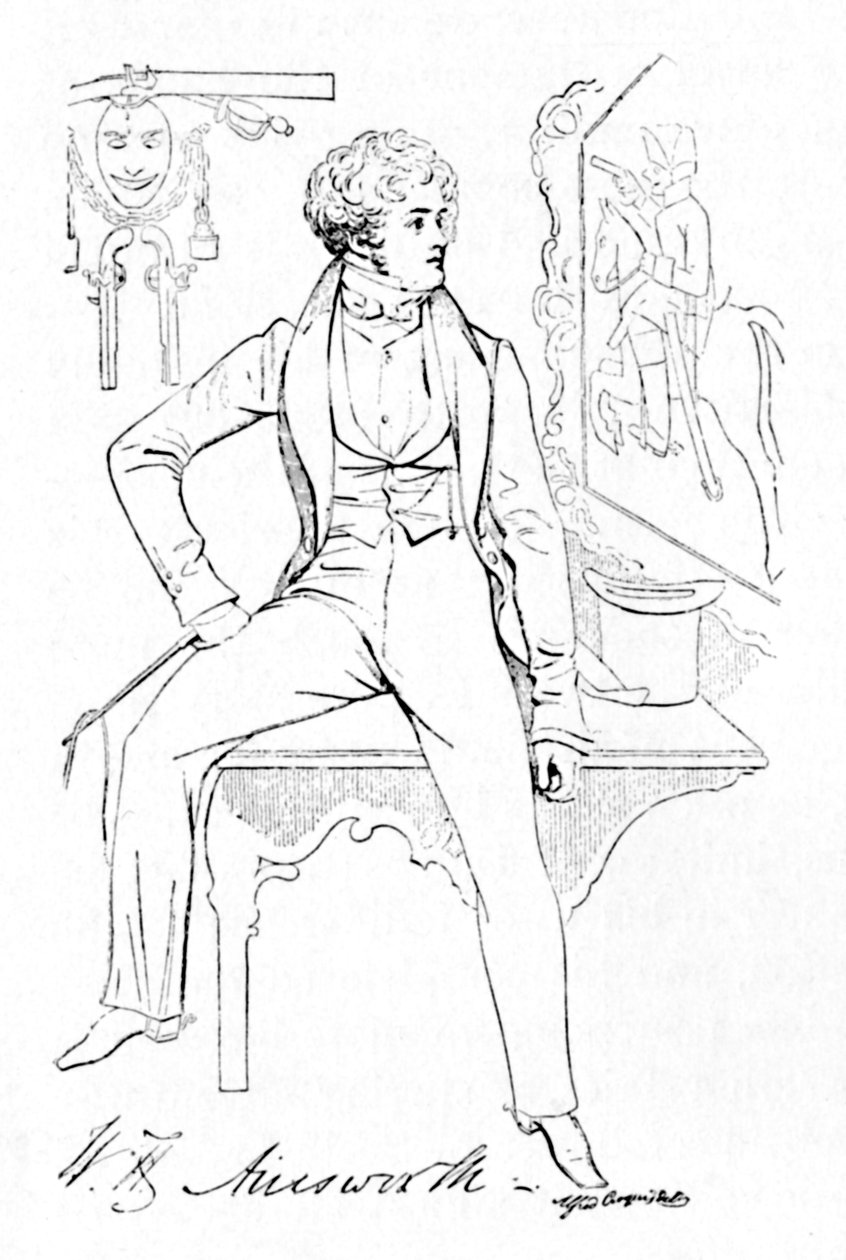William Harrison Ainsworth, vers 1835, 1904 - Alfred Crowquill