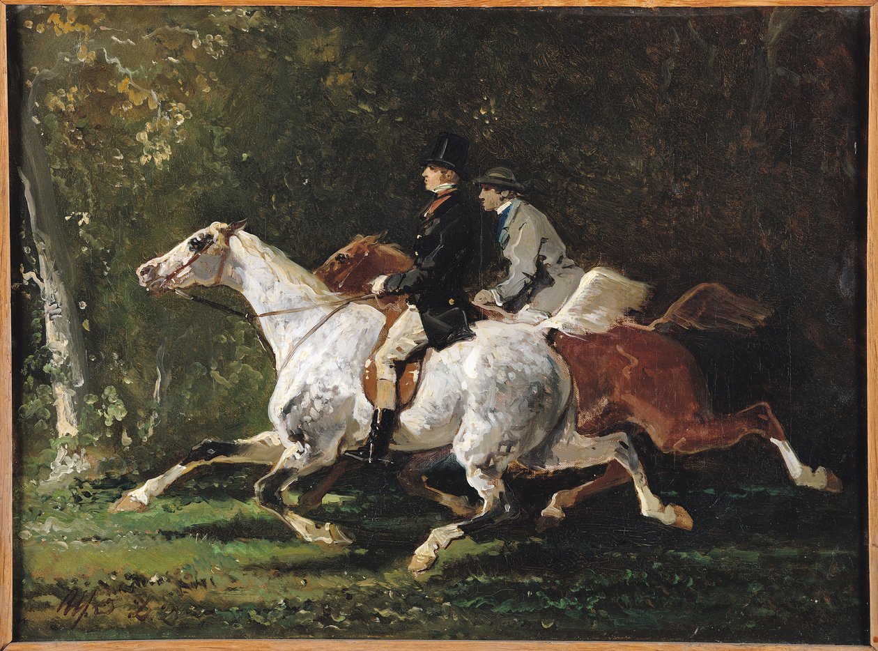 Les Cavaliers - Alfred Dedreux