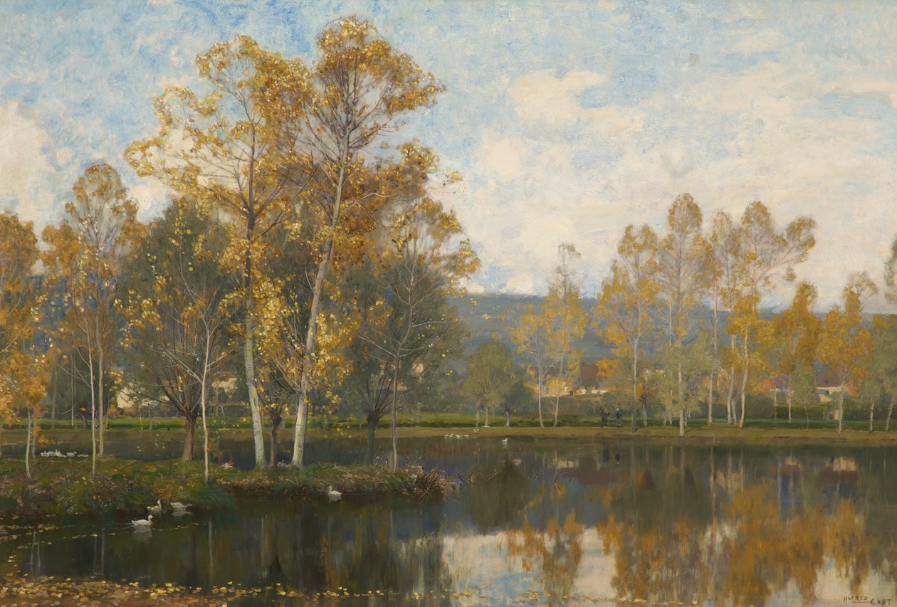La Rivière Somme Endormie - Alfred East