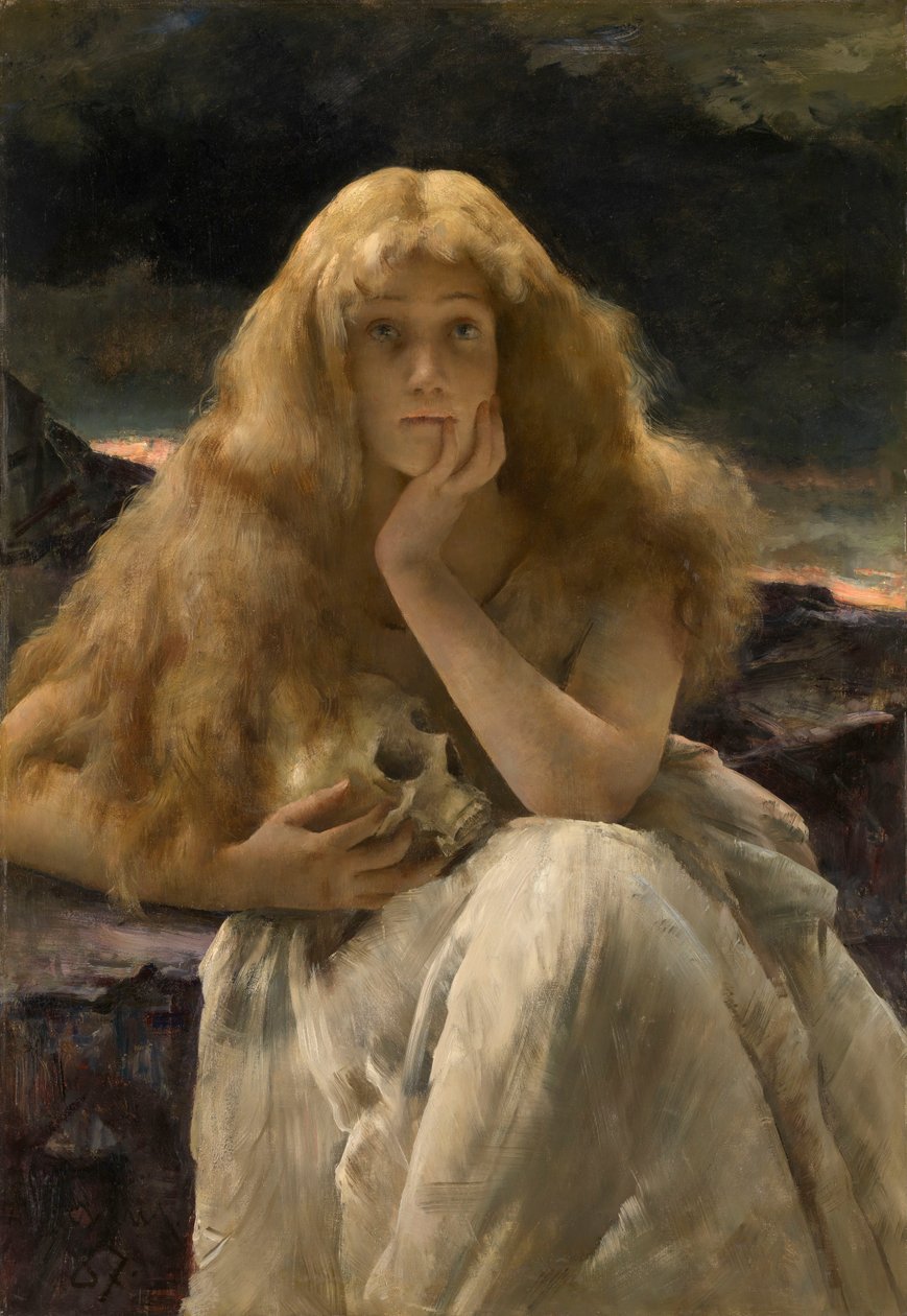 Marie Madeleine - Alfred Emile Stevens