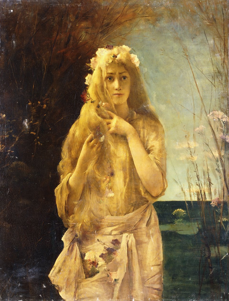 Ophelia - Alfred Emile Stevens