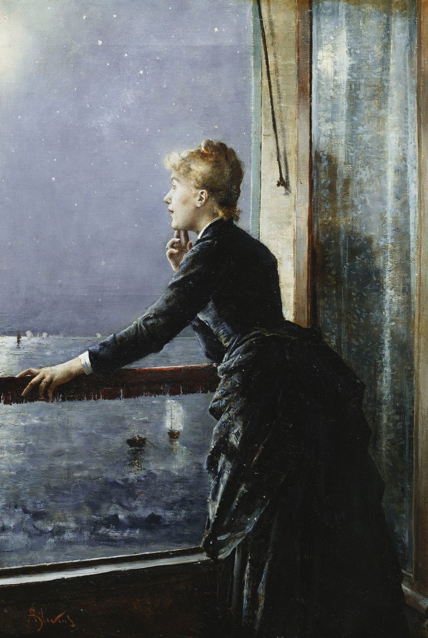 La Voie Lactée, c.1885 - Alfred Emile Stevens