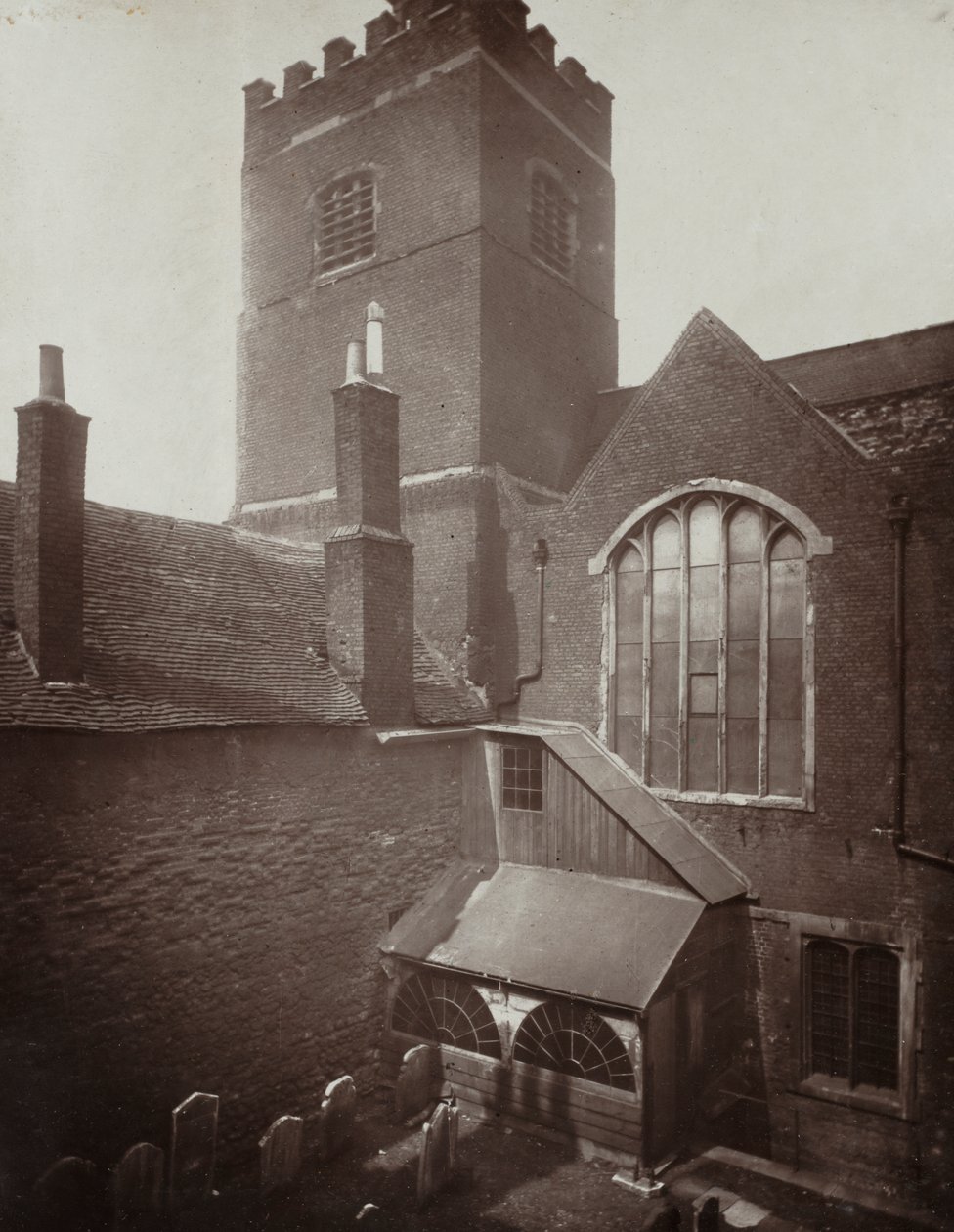 St. Bartholomews : Le cimetière vert sur le site de l