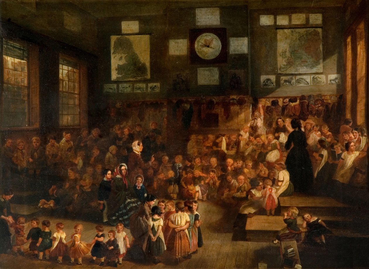 École de la rue Ann, Birmingham, 1855 - Alfred H. Green