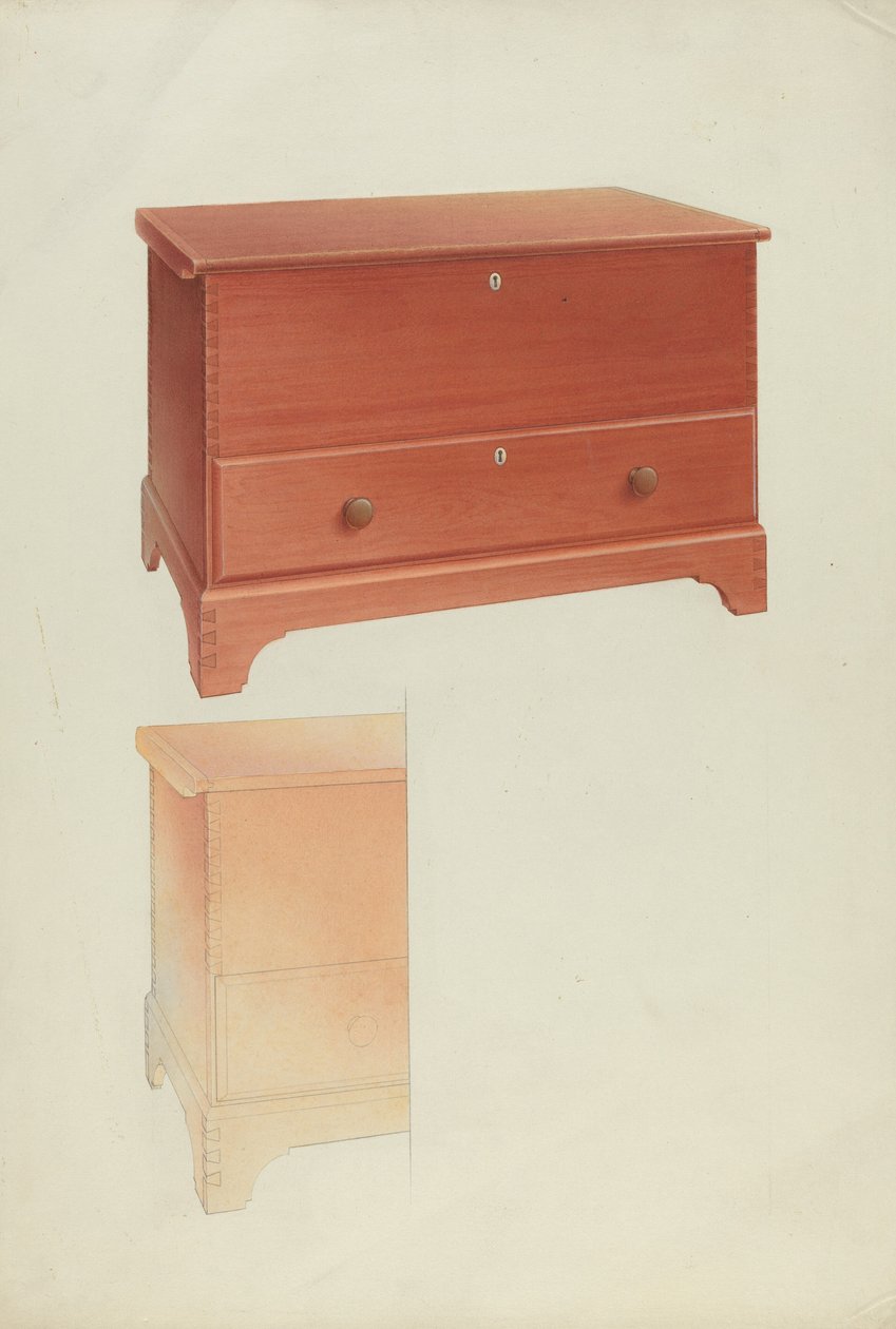 Coffre à couvertures - Alfred H. Smith