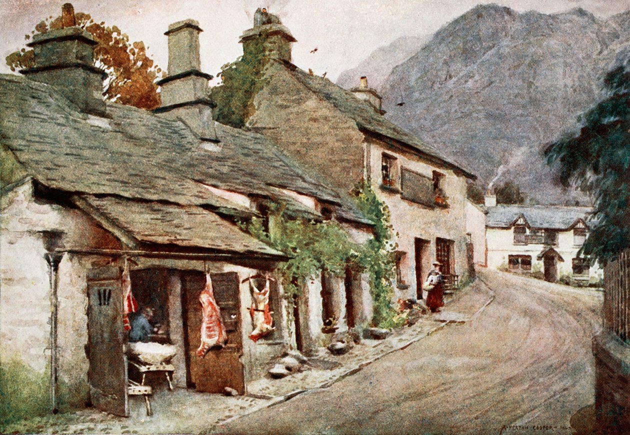 La Vieille Boucherie, village de Coniston, d