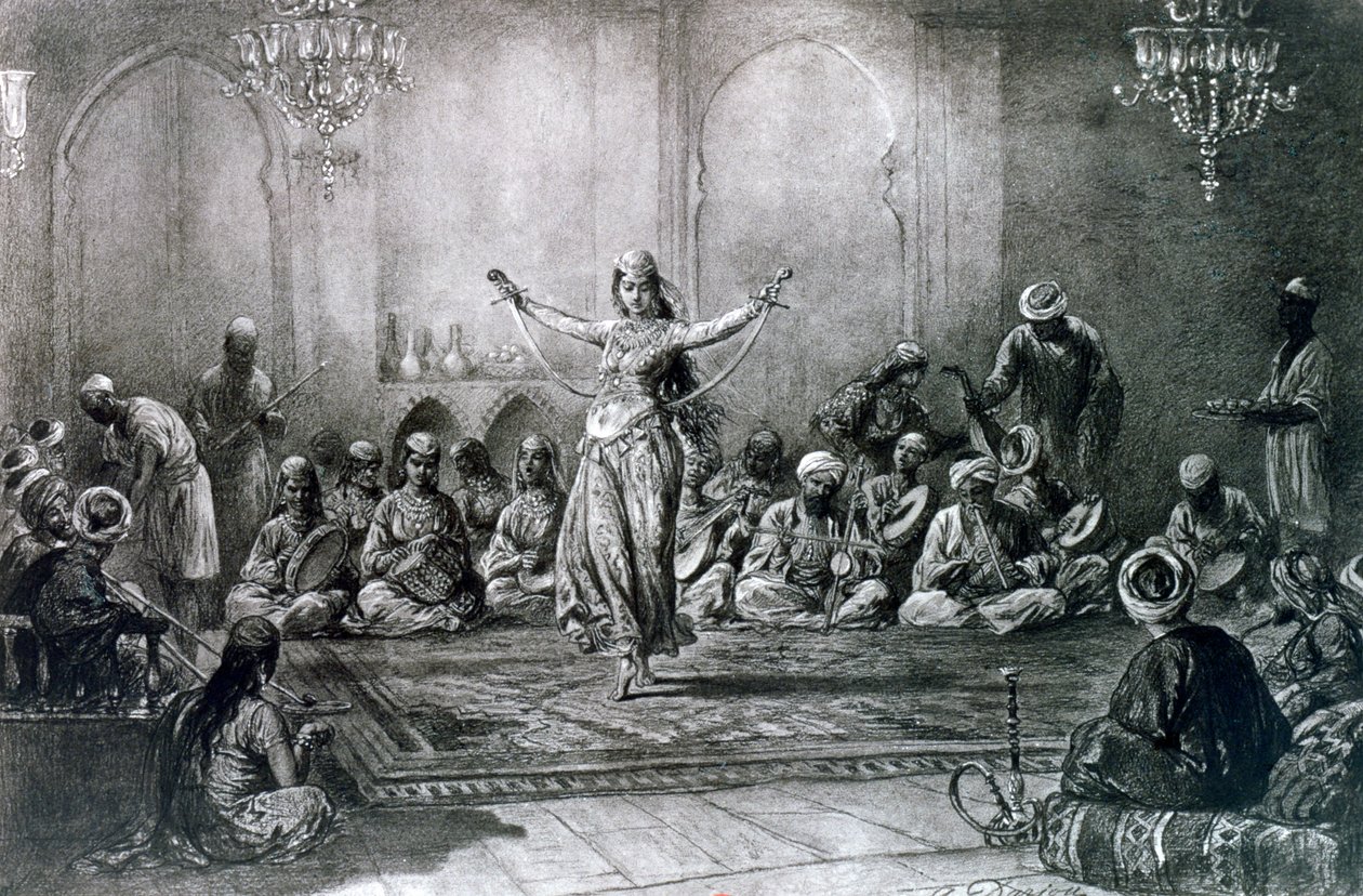 La Danse du sabre, 1872 - Alfred Henri Darjou