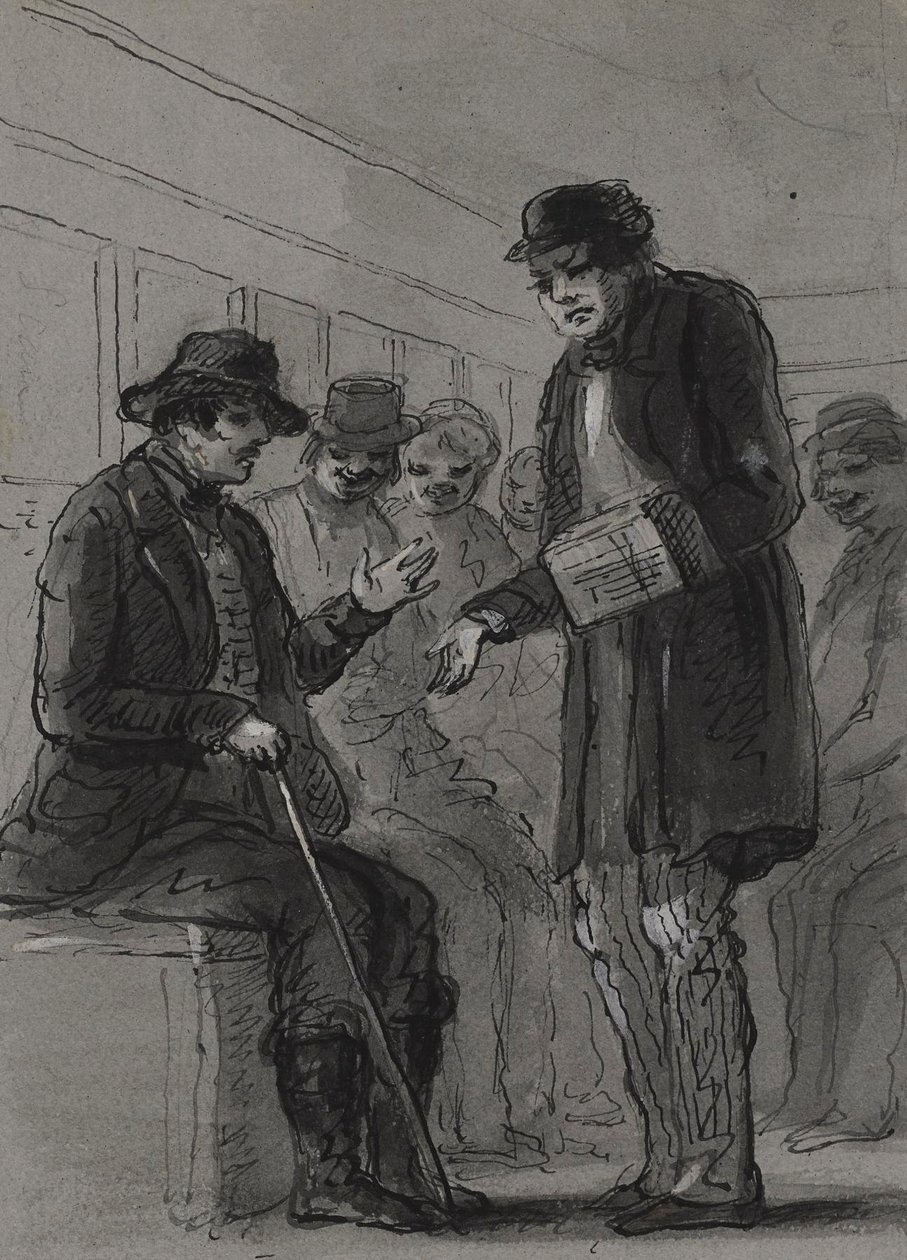 En proie aux « Jim-Jams » - Alfred Jacob Miller