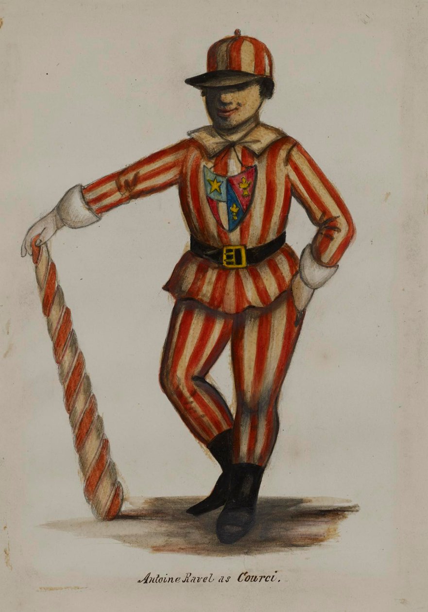 Antoine Ravel dans le rôle de Courci - Alfred Jacob Miller
