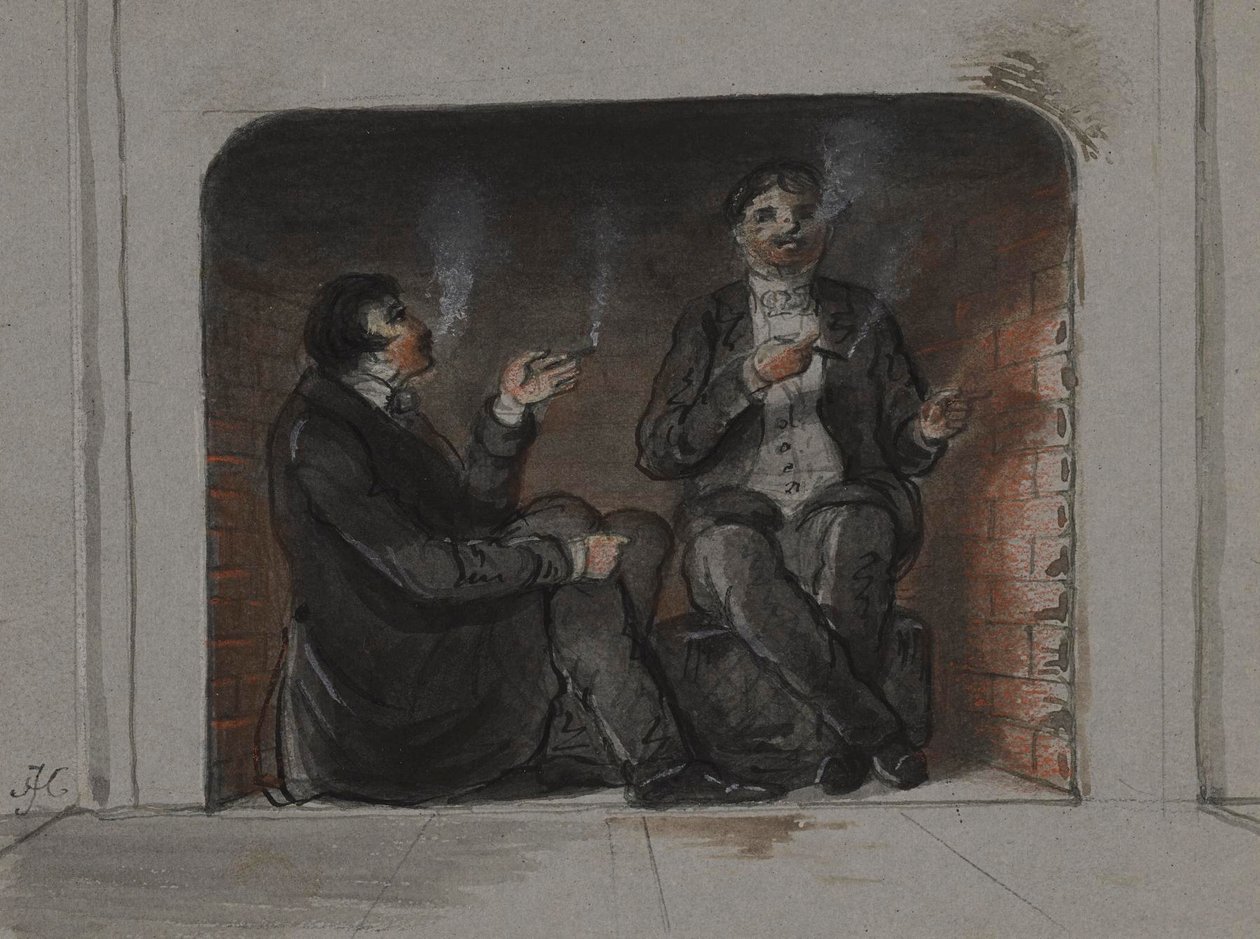 Fumeurs de cigares - Alfred Jacob Miller