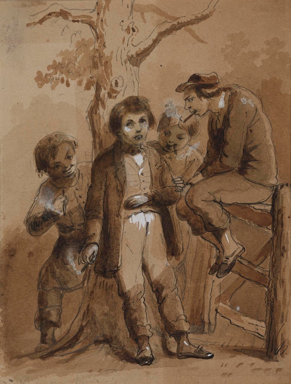 Sam ivre - Alfred Jacob Miller