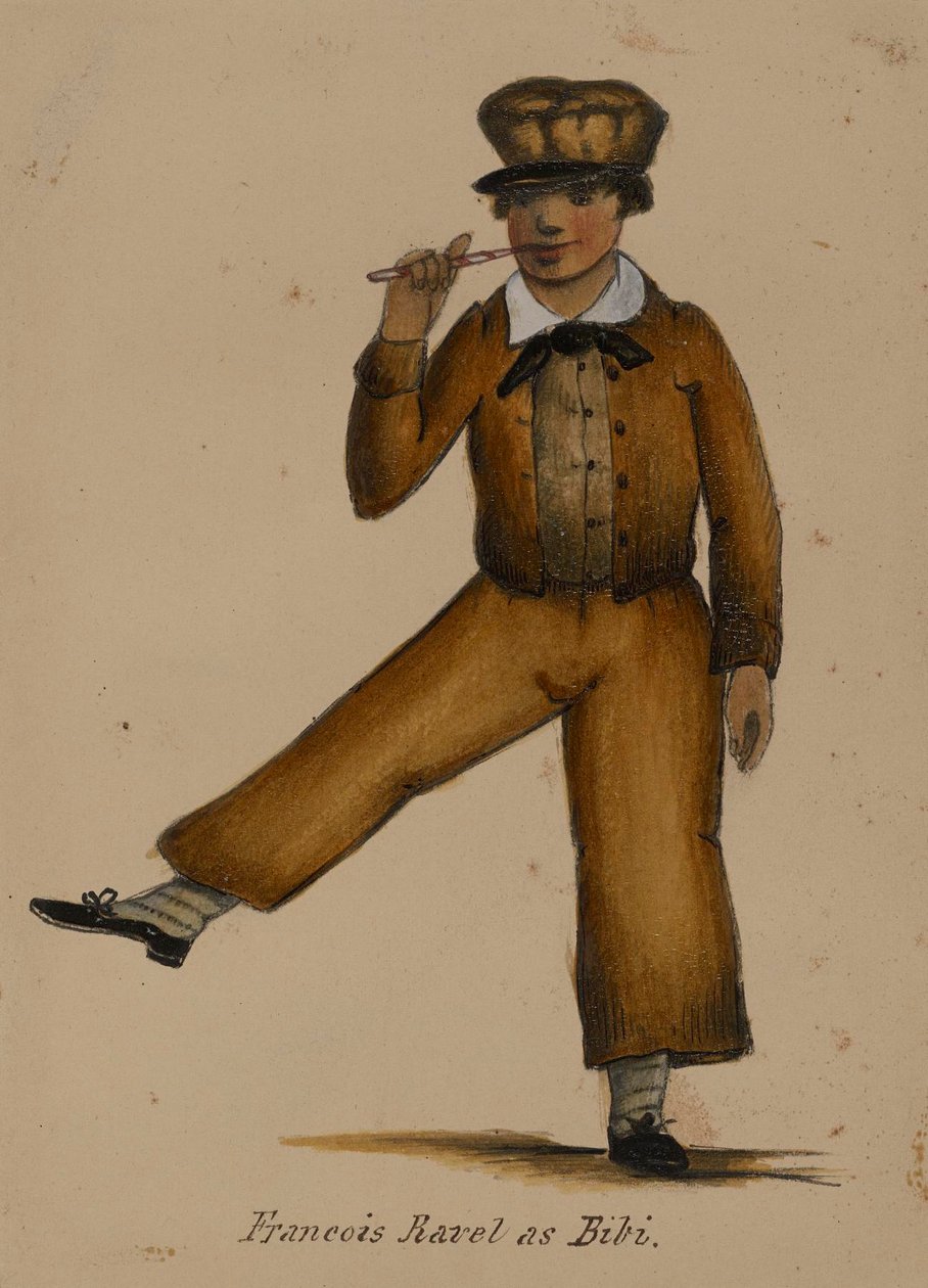 Françoise Ravel dans le rôle de Bibi - Alfred Jacob Miller
