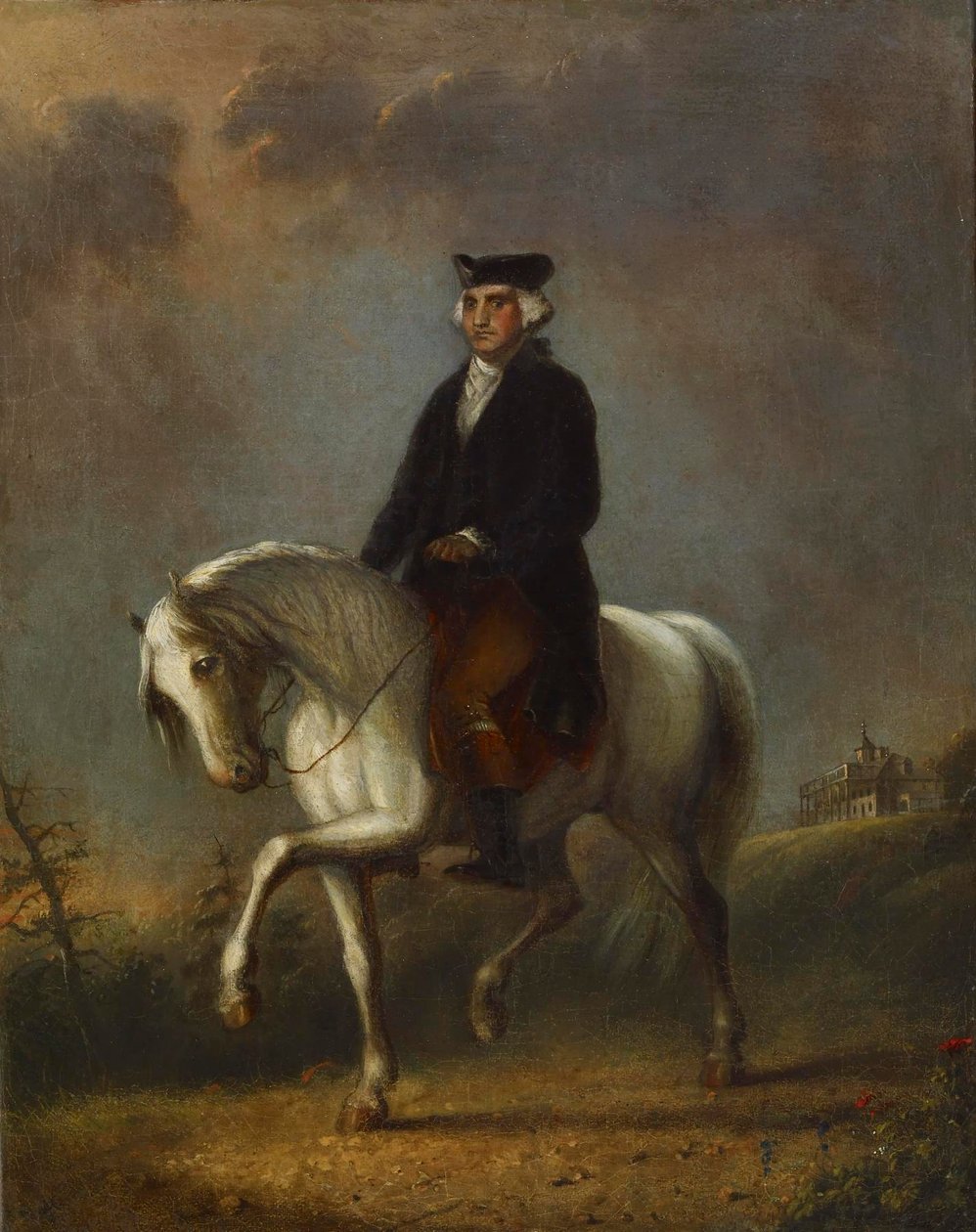 George Washington à Mount Vernon - Alfred Jacob Miller