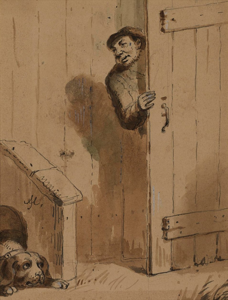 Avez-vous du savon  - Alfred Jacob Miller