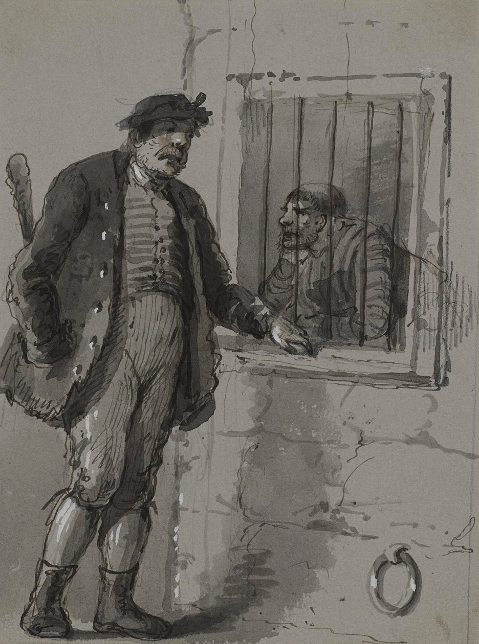Dispute irlandaise - Alfred Jacob Miller