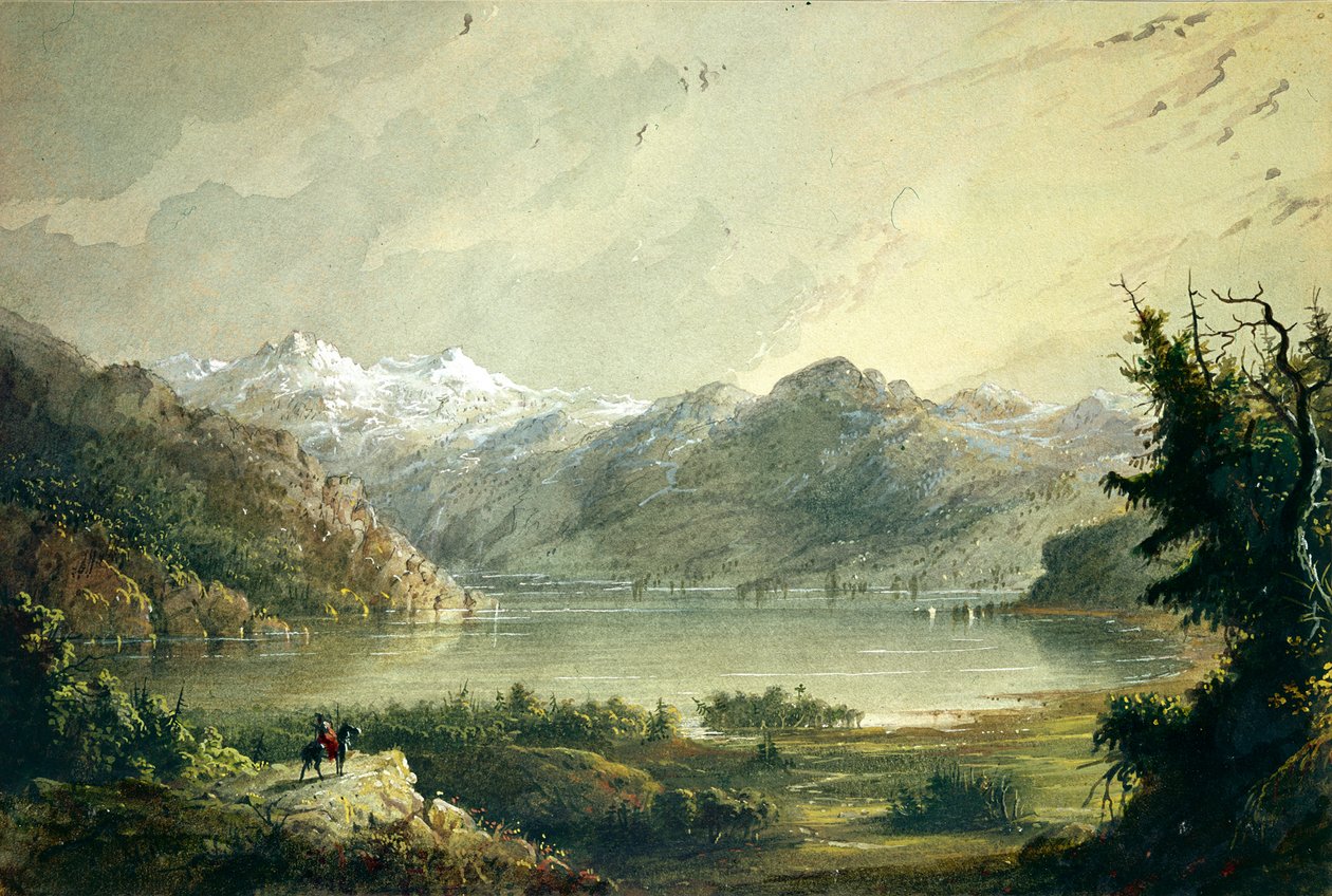 Scène au bord d