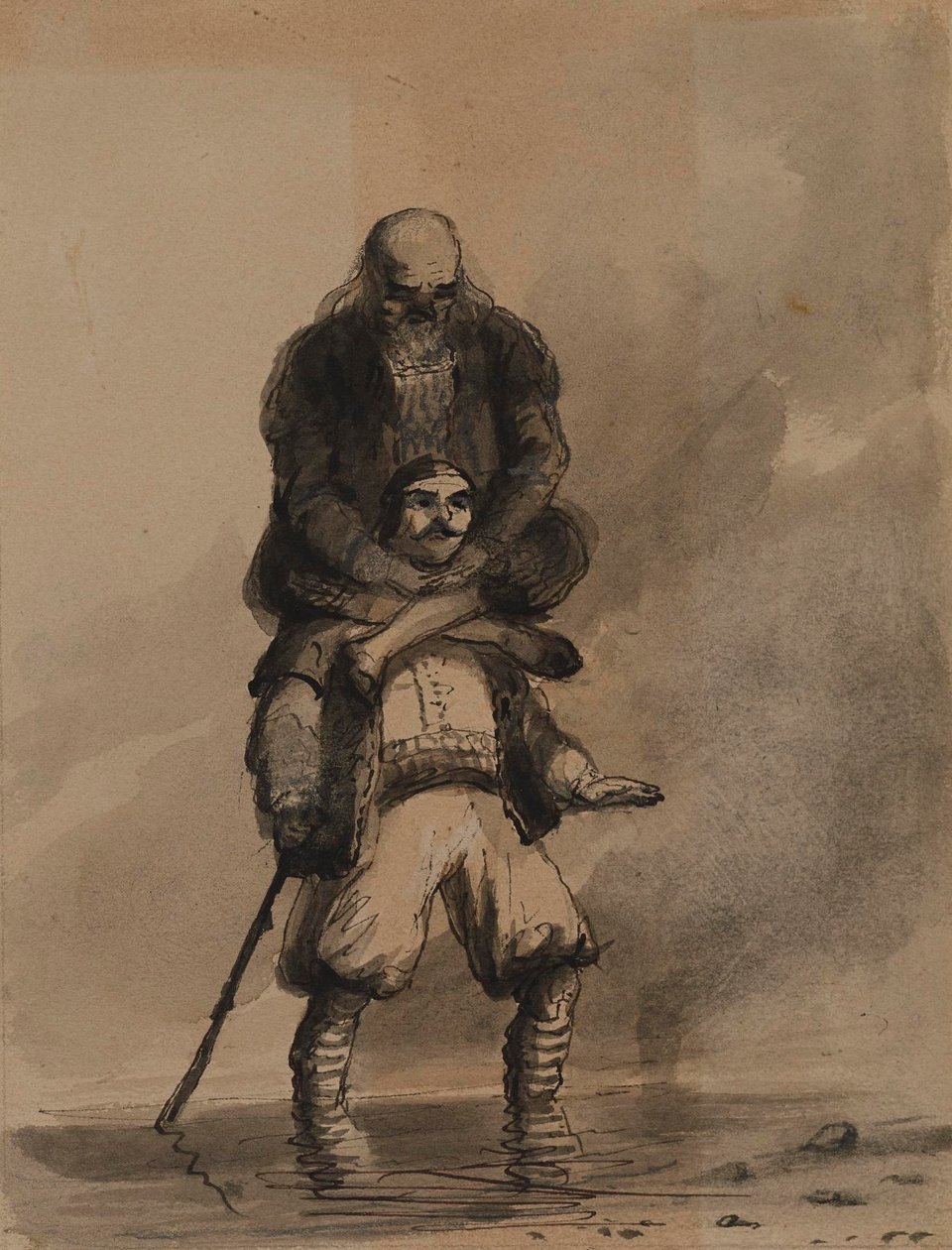 Comme Sinbad - Alfred Jacob Miller