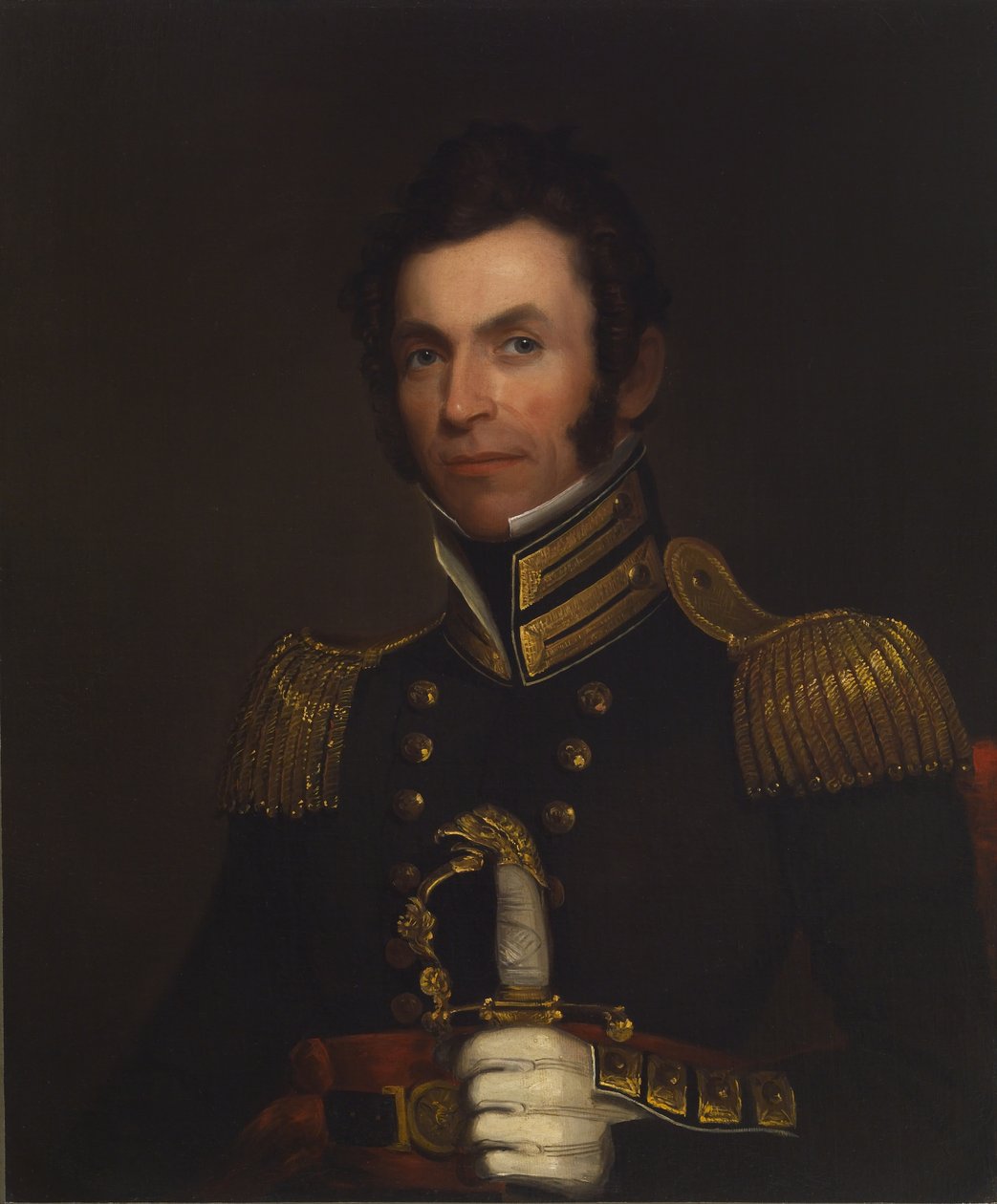 Portrait du colonel Alexander Smith (1790-1858) - Alfred Jacob Miller