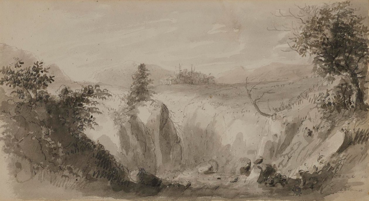 Scène dans le Perthshire, Écosse - Alfred Jacob Miller