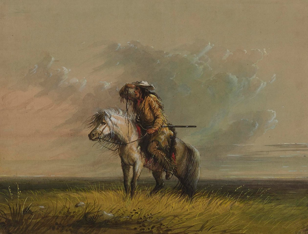Le novice perdu - Alfred Jacob Miller