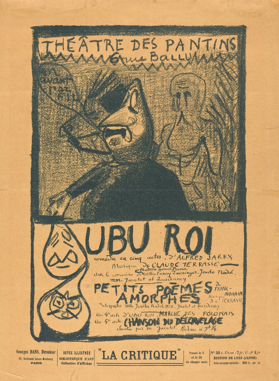 Ubu Roi; Petits Poèmes amorphes - Alfred Jarry