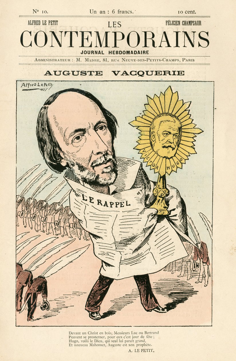 Couverture de "Les Contemporains", numéro 10 - Alfred Le Petit