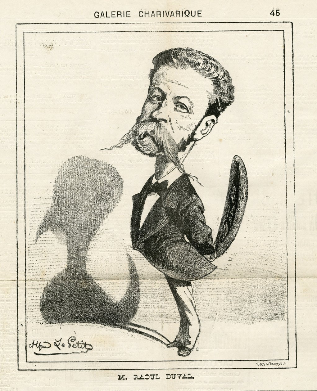 Illustration dans Le Charivari - Alfred Le Petit