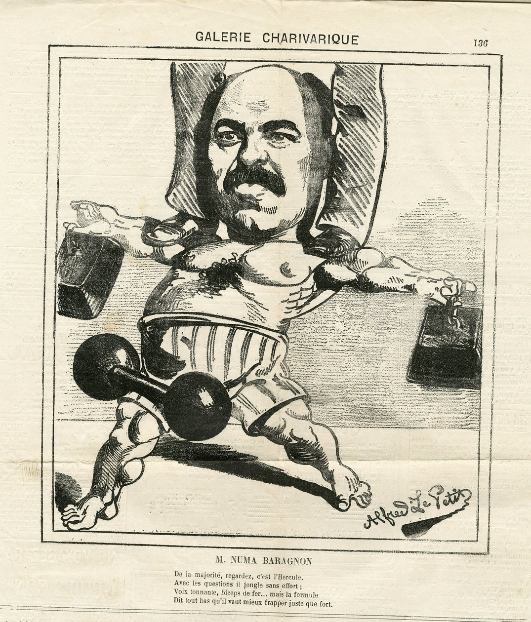 Illustration de Alfred Le Petit (1841-1909) dans Le Charivari - Alfred Le Petit