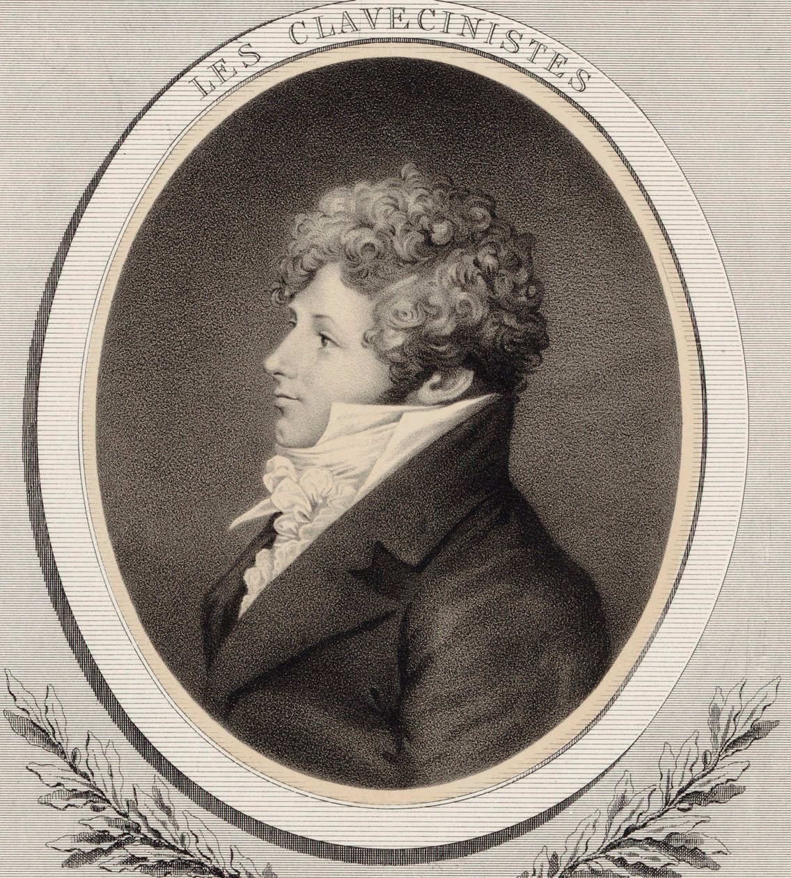 Portrait du pianiste et compositeur Daniel Steibelt - Alfred Lemoine