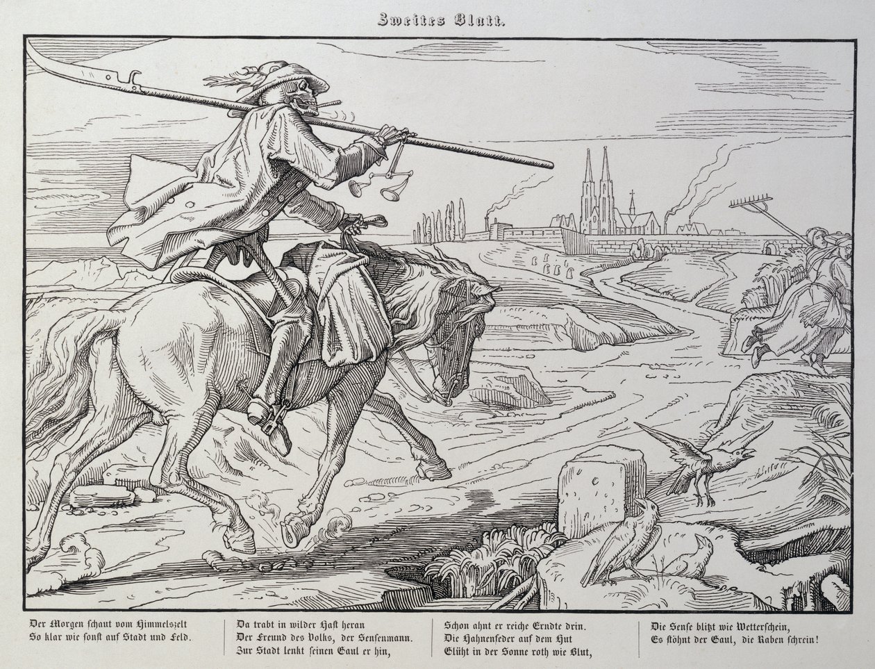 La Mort chevauche vers la Ville, planche 2 de 