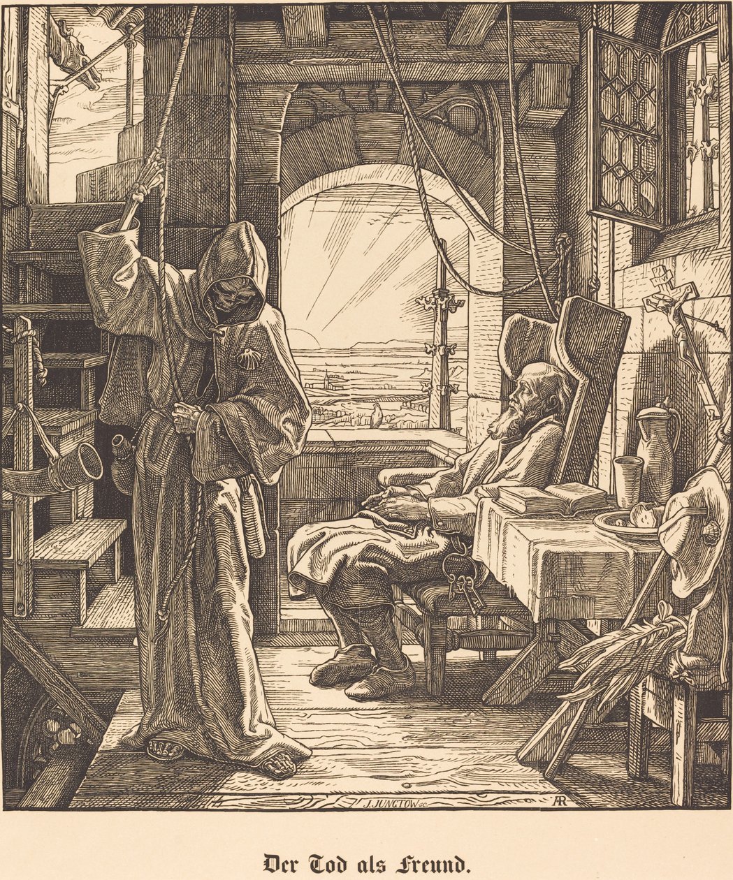 Der Tod als Freund - Alfred Rethel