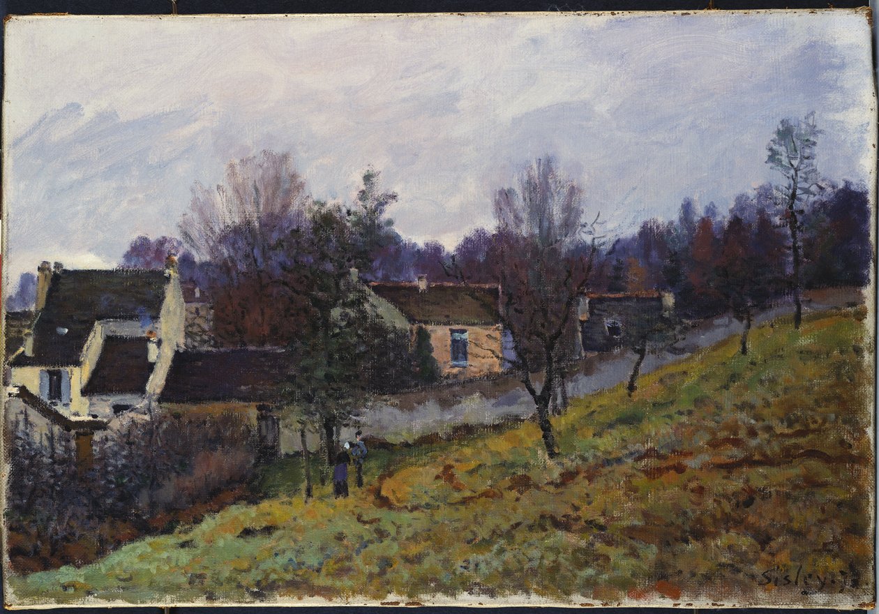 Automne à Louveciennes, 1873 - Alfred Sisley
