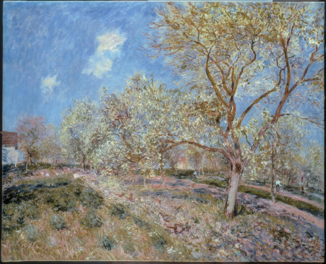 Le printemps à Veneux - Alfred Sisley