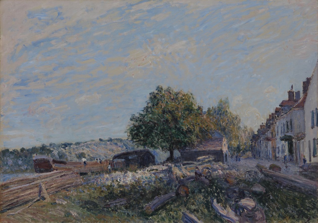 Saint-Mammès - Le matin - Alfred Sisley