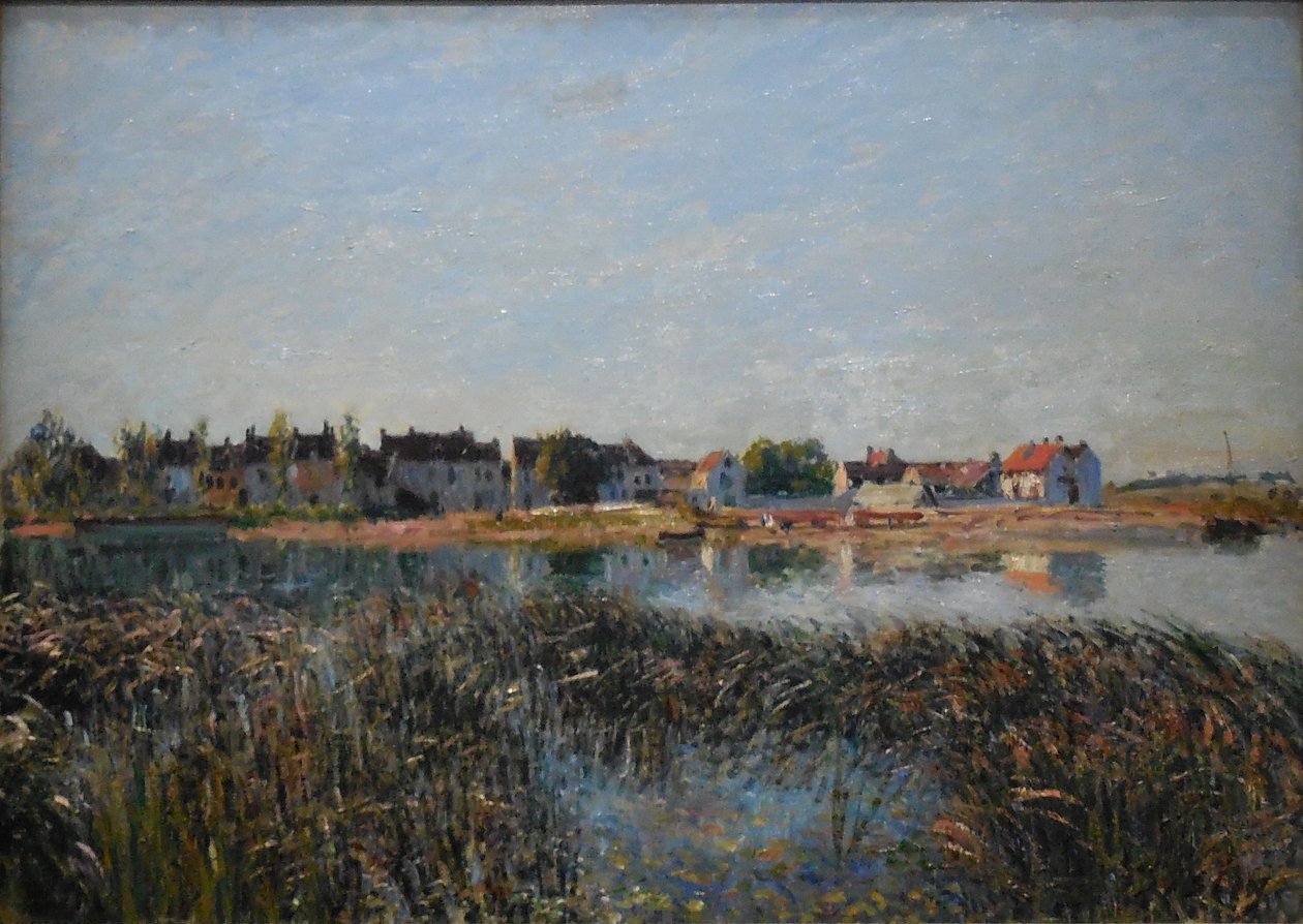 Vue de Saint-Mammès - Alfred Sisley